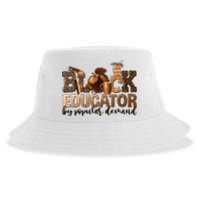 Teacher Educator African American Professor Sustainable Bucket Hat