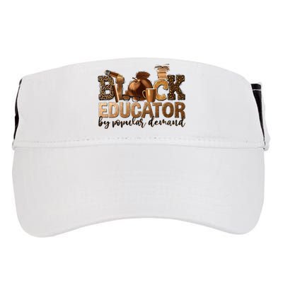 Teacher Educator African American Professor Adult Drive Performance Visor