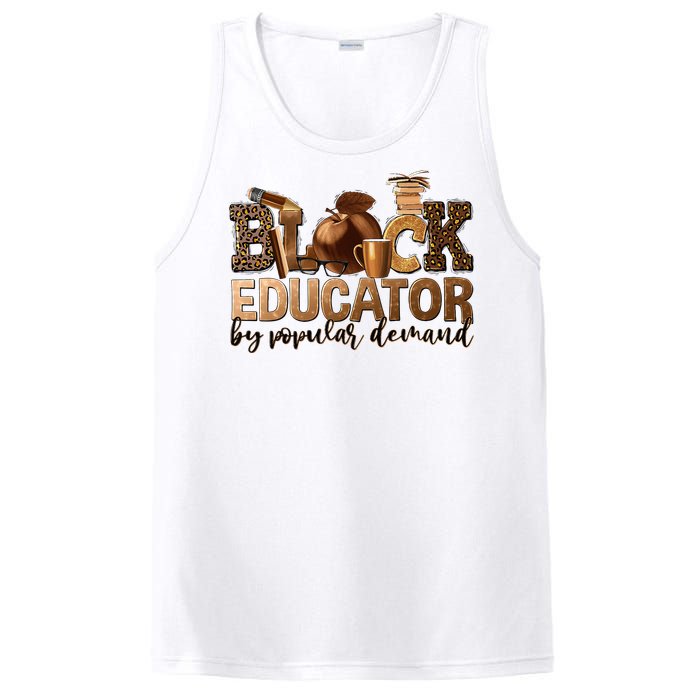 Teacher Educator African American Professor PosiCharge Competitor Tank