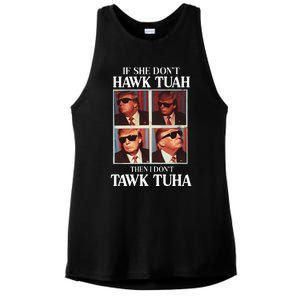 Trump Embarrassing Airport Ladies PosiCharge Tri-Blend Wicking Tank