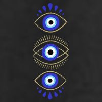 Third Eye All Seeing Spiritual Mystical Evil Eye Protection Adult Drive Performance Visor