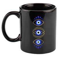 Third Eye All Seeing Spiritual Mystical Evil Eye Protection 11oz C Handle Ceramic Mug