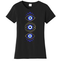 Third Eye All Seeing Spiritual Mystical Evil Eye Protection Women's T-Shirt