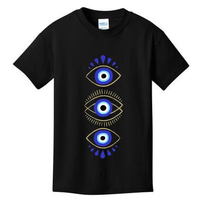 Third Eye All Seeing Spiritual Mystical Evil Eye Protection Kids T-Shirt