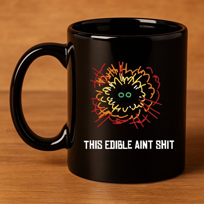 This Edible Aint 11oz C Handle Ceramic Mug