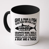 Teach A Man A Fish And He Has To Buy A Boat Mug