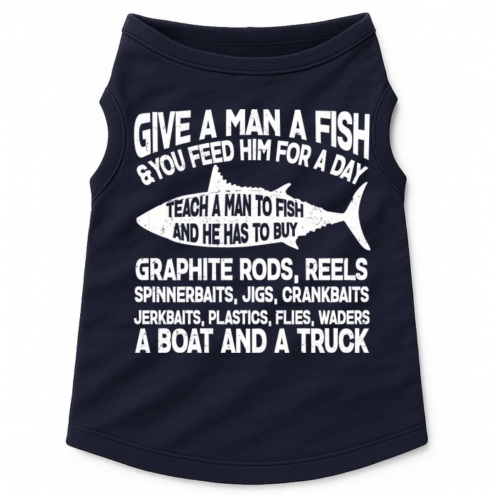 Teach A Man A Fish And He Has To Buy A Boat Doggie Tank