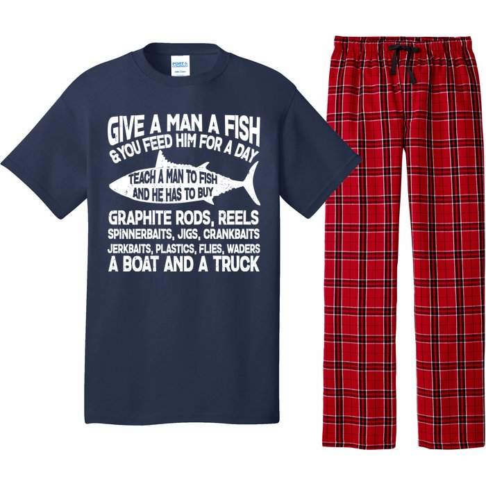 Teach A Man A Fish And He Has To Buy A Boat Pajama Set