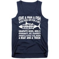 Teach A Man A Fish And He Has To Buy A Boat Tank Top