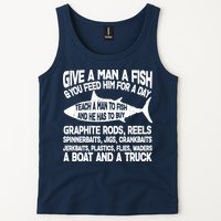 Teach A Man A Fish And He Has To Buy A Boat Tank Top