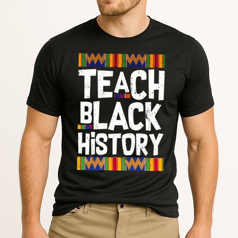 Teach Black History Performance Shirt