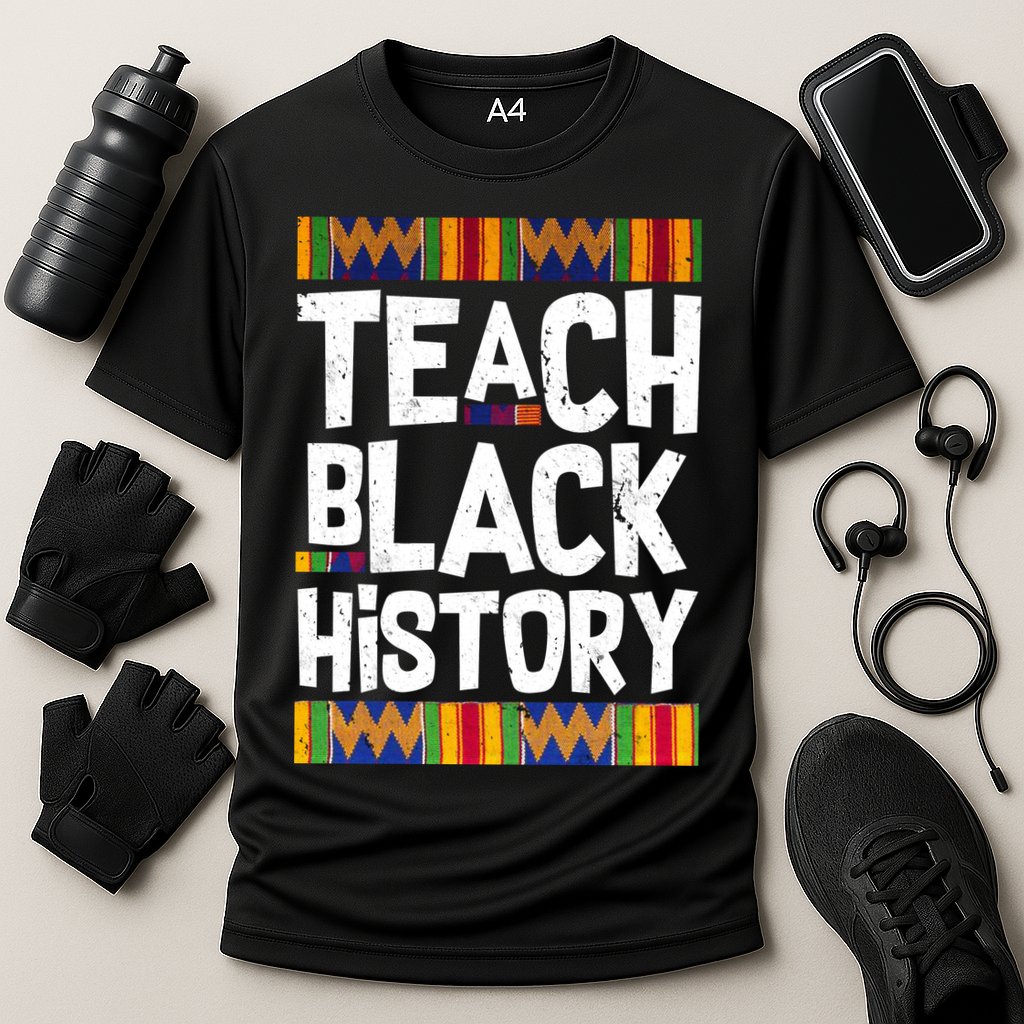 Teach Black History Performance Shirt