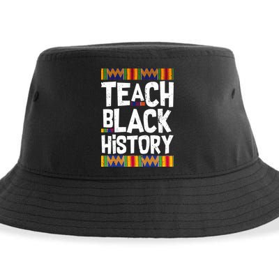 Teach Black History Sustainable Bucket Hat