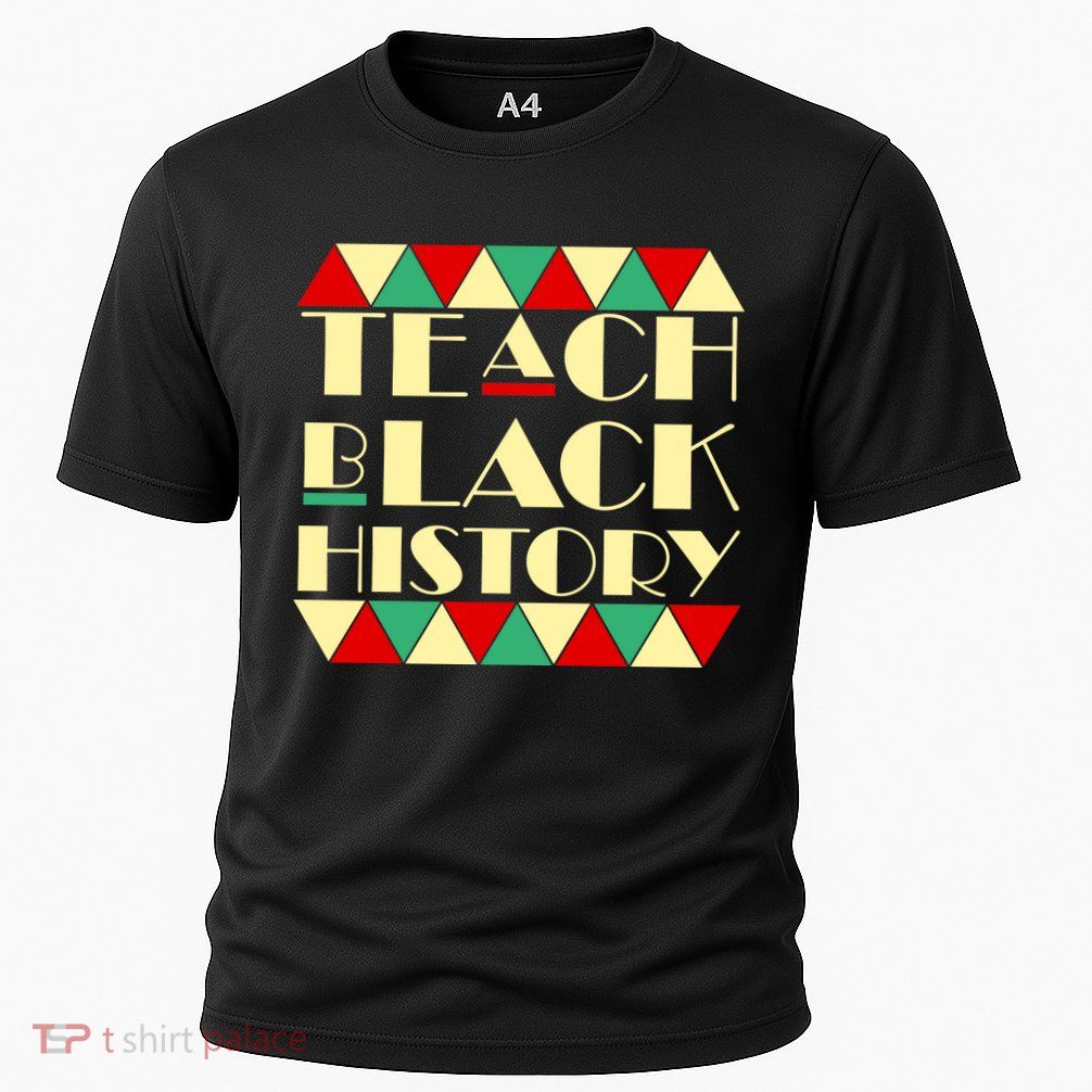 Teach Black History African Pride Cooling Performance Crew T-Shirt