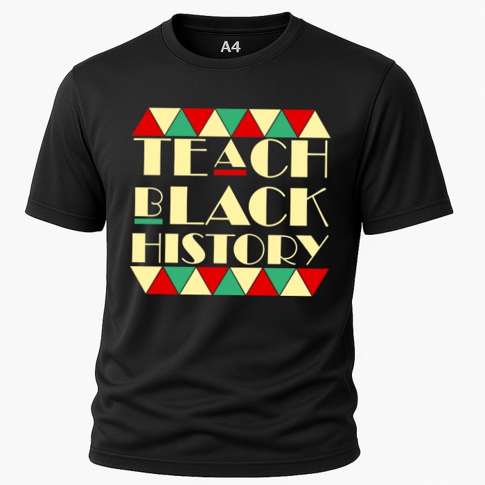 Teach Black History African Pride Cooling Performance Crew T-Shirt