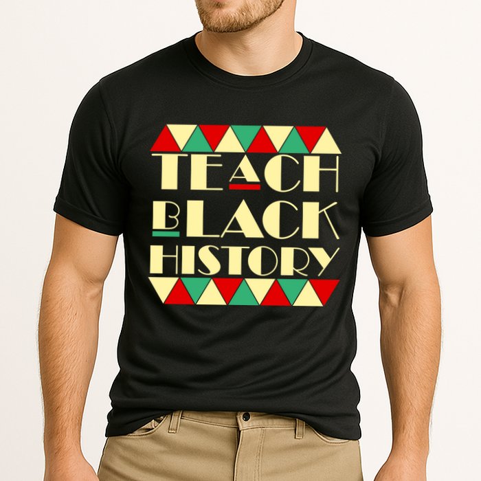 Teach Black History African Pride Cooling Performance Crew T-Shirt