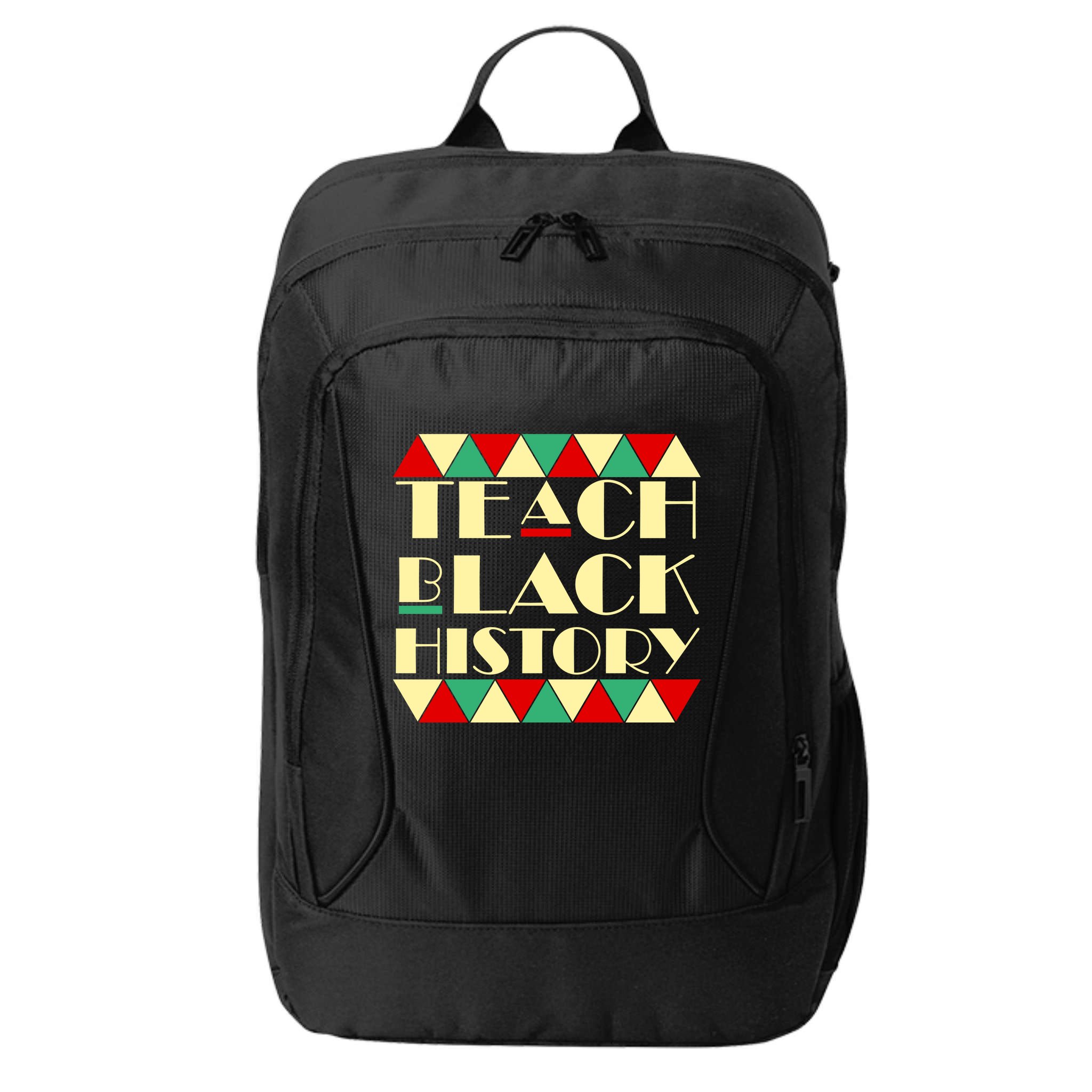 Teach Black History African Pride City Backpack