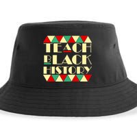 Teach Black History African Pride Sustainable Bucket Hat
