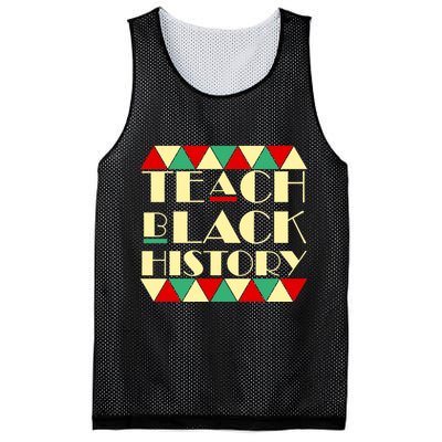 Teach Black History African Pride Mesh Reversible Basketball Jersey Tank