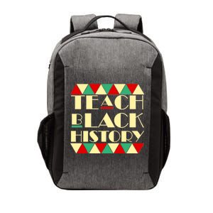 Teach Black History African Pride Vector Backpack