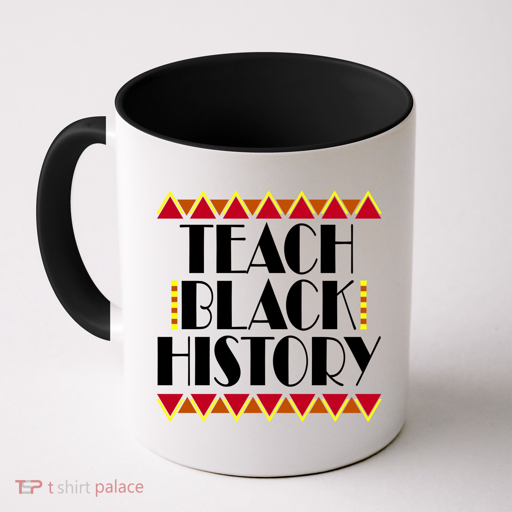 Teach Black History African Teacher Coffee Mug