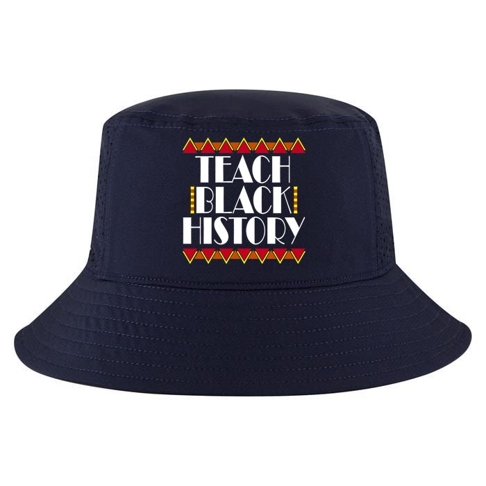 Teach Black History African Teacher Cool Comfort Performance Bucket Hat