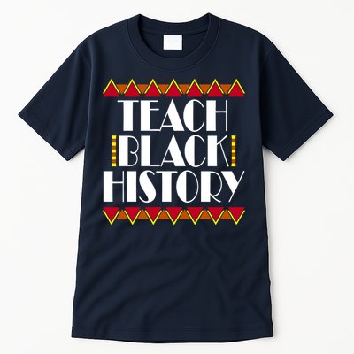 Teach Black History African Teacher Tall T-Shirt