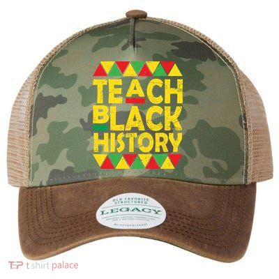 Teach Black History Month School Teacher Legacy Tie Dye Trucker Hat