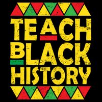 Teach Black History Month School Teacher Doggie Tank