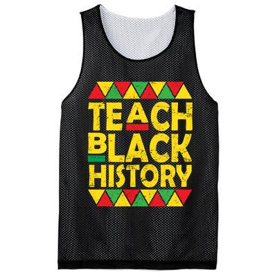 Teach Black History Month School Teacher Mesh Reversible Basketball Jersey Tank