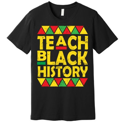 Teach Black History Month School Teacher Premium T-Shirt