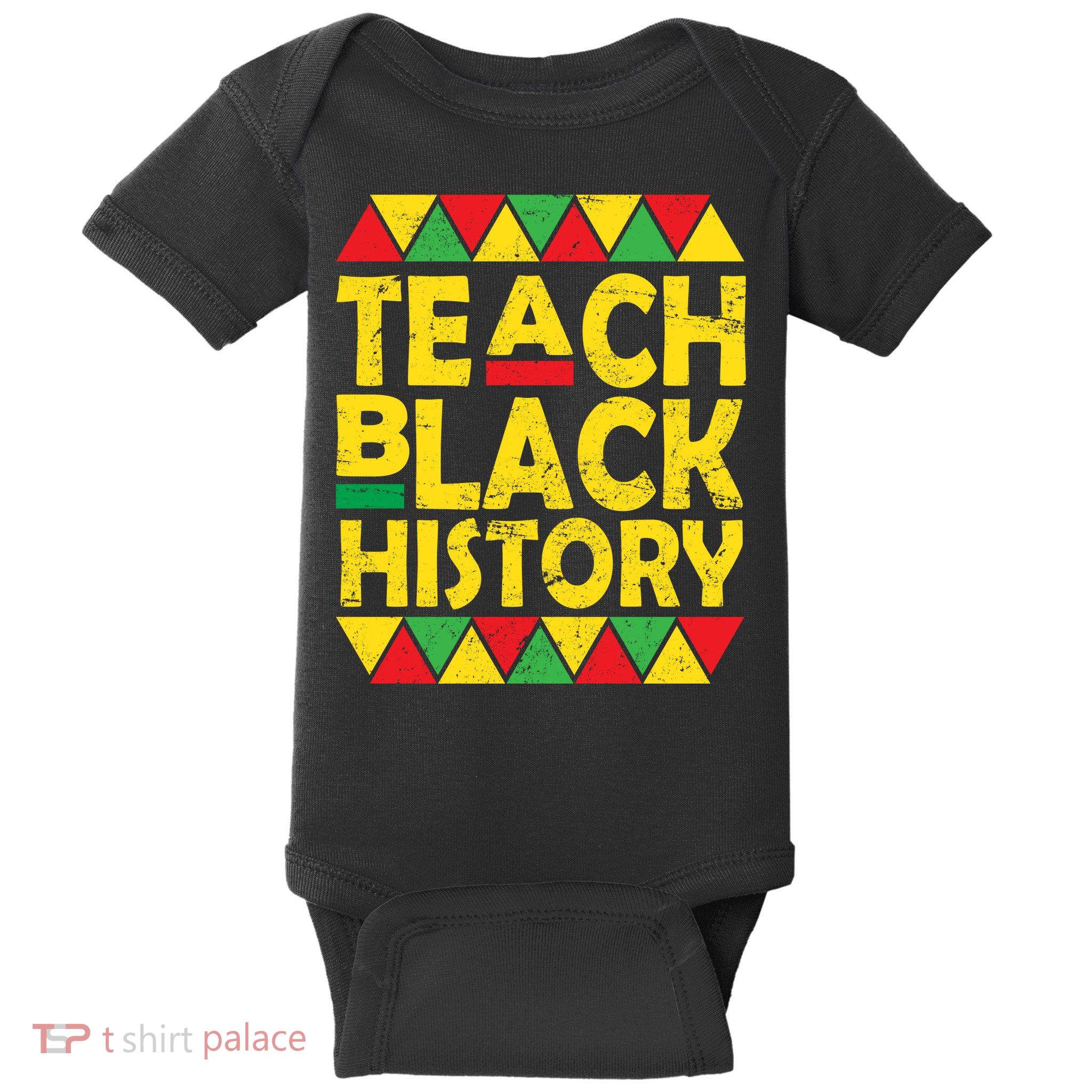 Teach Black History Month School Teacher Baby Bodysuit