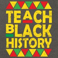 Teach Black History Month School Teacher Cotton Canvas Backpack
