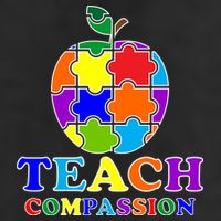 Teach Compassion Autism Awareness Teacher Apple Puzzle Cool Comfort Performance Bucket Hat
