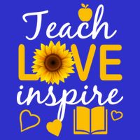 Teach Love And Inspire Sunflower T-Shirt