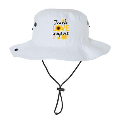 Teach Love And Inspire Sunflower Legacy Cool Fit Booney Bucket Hat