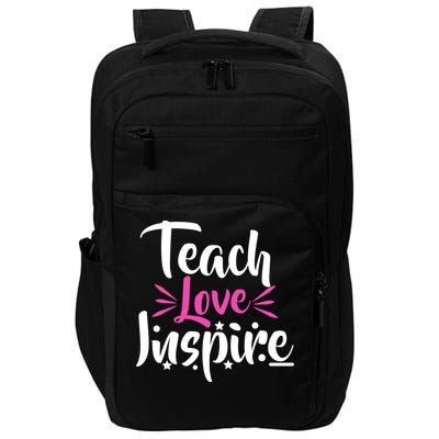 Teach Love Inspire Impact Tech Backpack