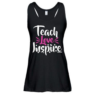 Teach Love Inspire Ladies Essential Flowy Tank