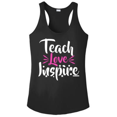 Teach Love Inspire Ladies PosiCharge Competitor Racerback Tank