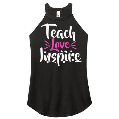 Teach Love Inspire Women’s Perfect Tri Rocker Tank