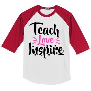 Teach Love Inspire Kids Colorblock Raglan Jersey