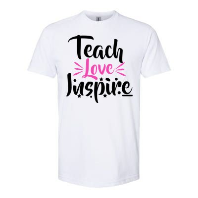 Teach Love Inspire Softstyle® CVC T-Shirt