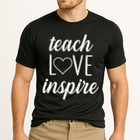Teach Love Inspire Cute Gift For Teachers Performance Shirt