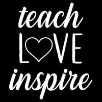 Teach Love Inspire Cute Gift For Teachers Ladies Essential Flowy Tank