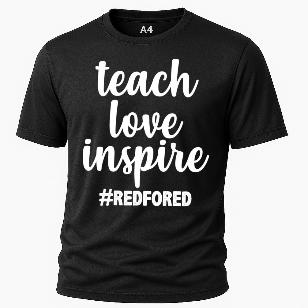 Teach Love Inspire Red For Ed Performance Shirt