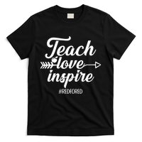 Teach Love Inspire Red For Ed1 T-Shirt