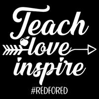 Teach Love Inspire Red For Ed1 T-Shirt