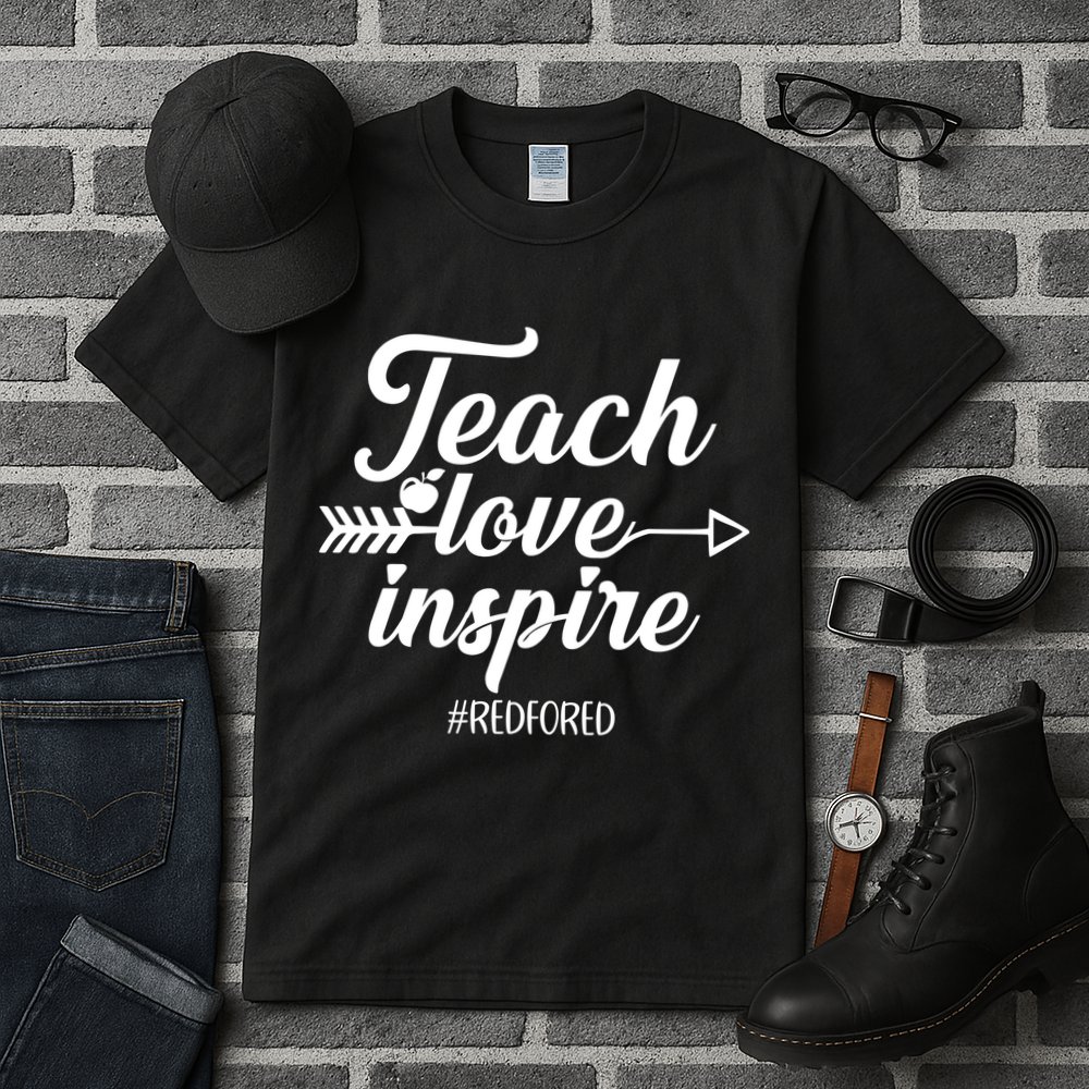 Teach Love Inspire Red For Ed1 Tall T-Shirt