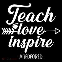 Teach Love Inspire Red For Ed1 Bag