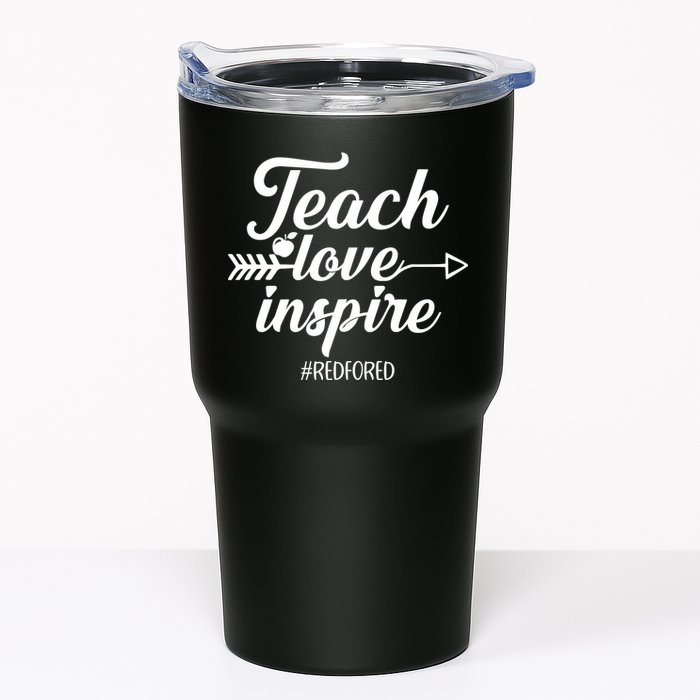 Teach Love Inspire Red For Ed1 Tumbler